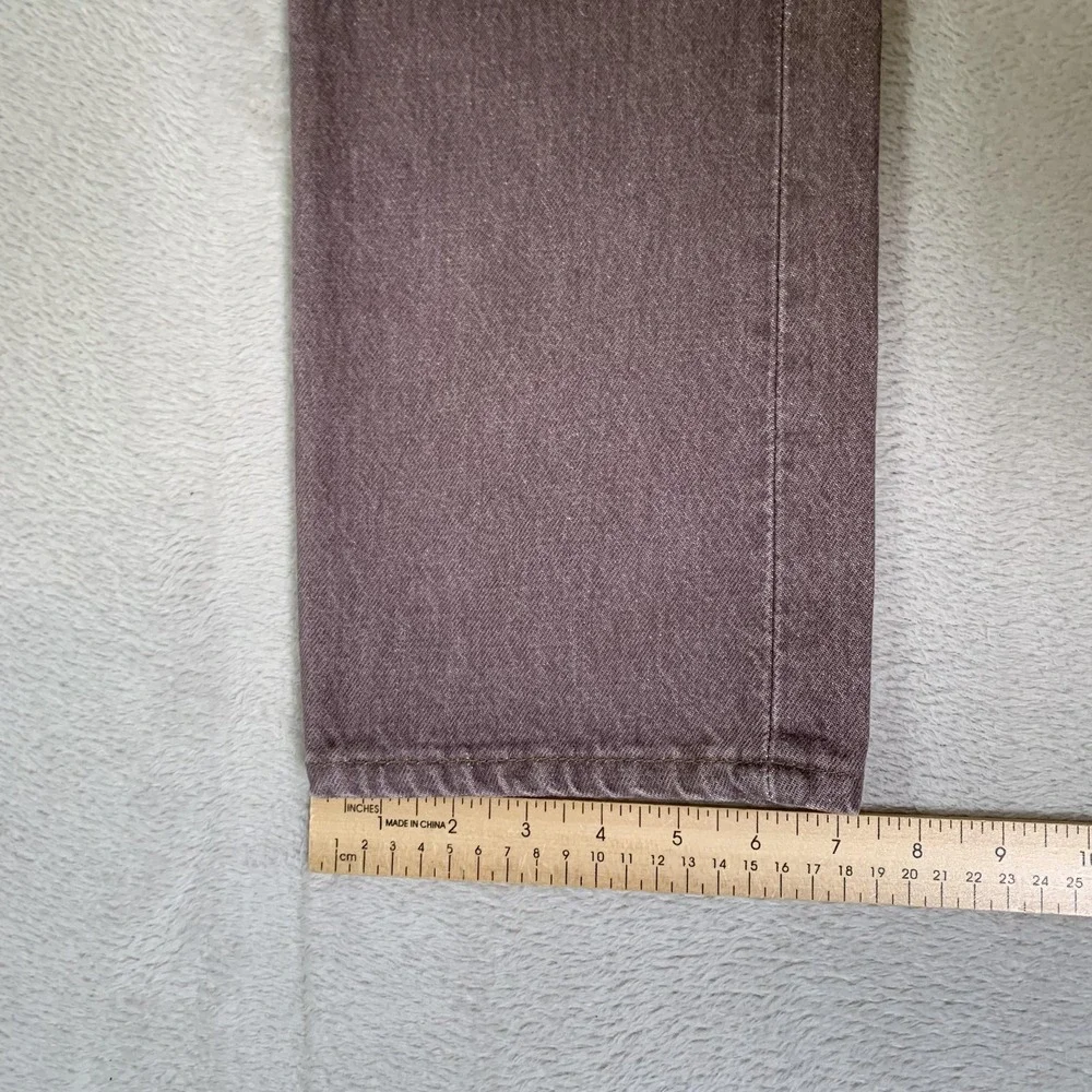 Vintage Levis 501 Jeans Mens 29x30 Brown Mauve Straight Made In‎ USA 90s NEW